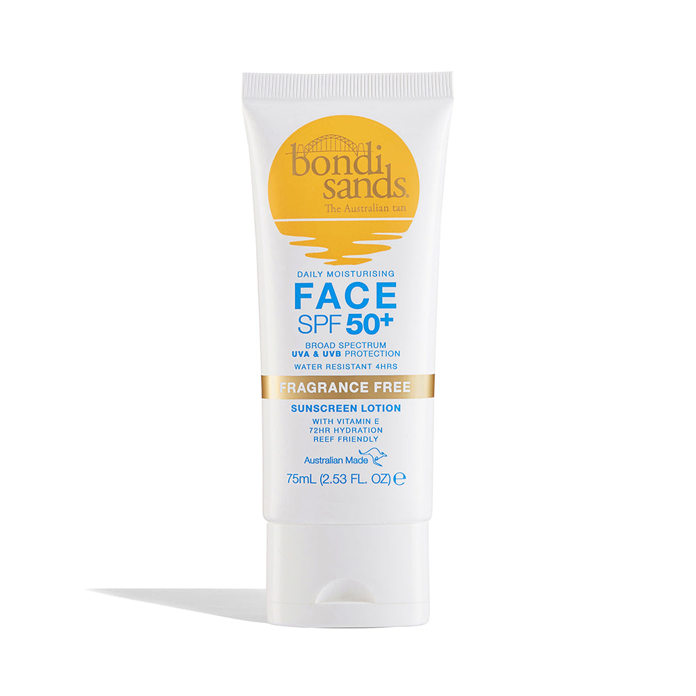 Bondi Sands -SPF 50+ Fragrance Free Face Sunscreen Lotion