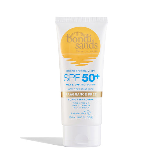 Bondi Sands - SPF 50+ Fragrance Free Body Sunscreen Lotion