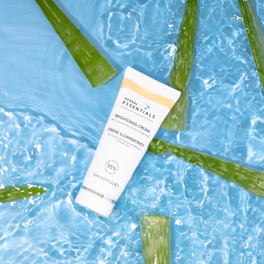 Herbal Essentials Brightening Cream with Liquorice Root Extract & Aloe Vera