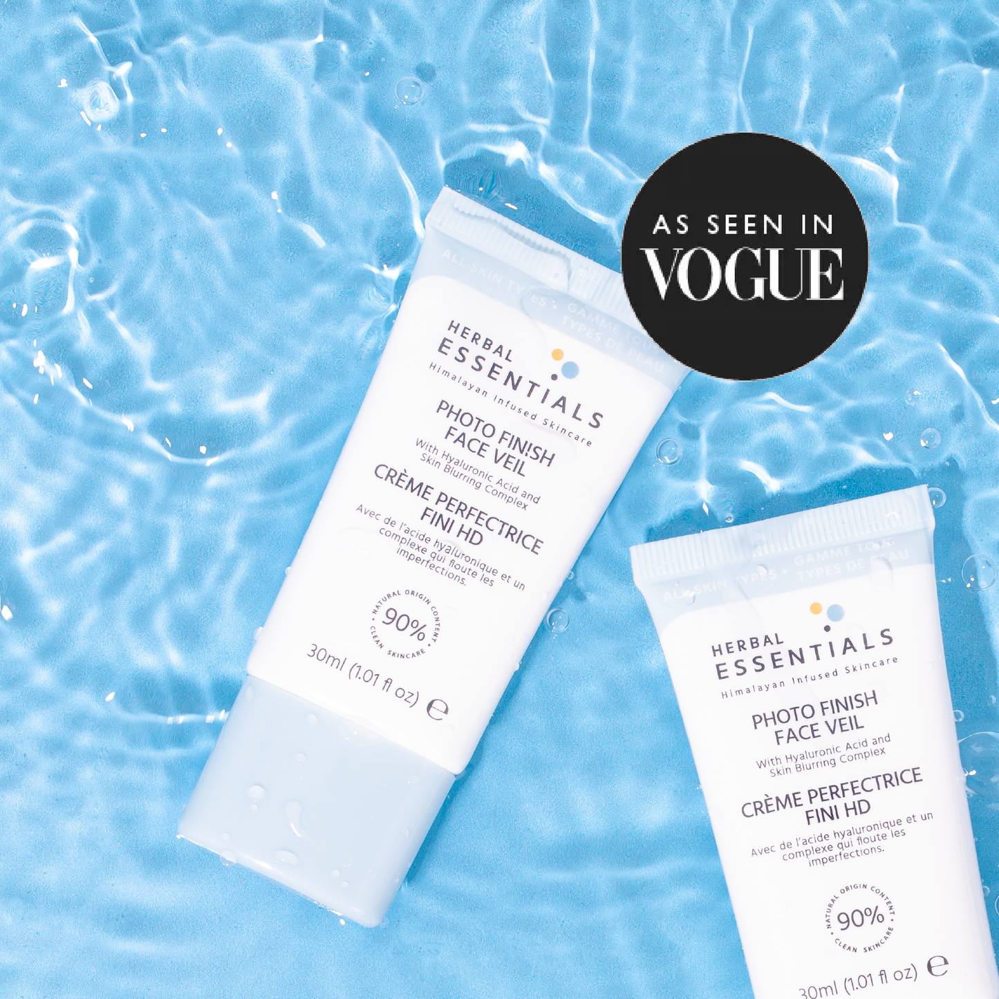 Herbal Essentials Photo Finish Face Veil with Hyaluronic Acid and Skin Blurring Complex