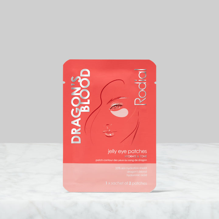RODIAL -DRAGON'S BLOOD JELLY EYE MASK PATCHES INDIVIDUAL SACHET