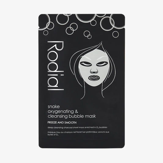 Rodial SNAKE OXYGENATING & CLEANSING BUBBLE SHEET MASK - INDIVIDUAL SACHET
