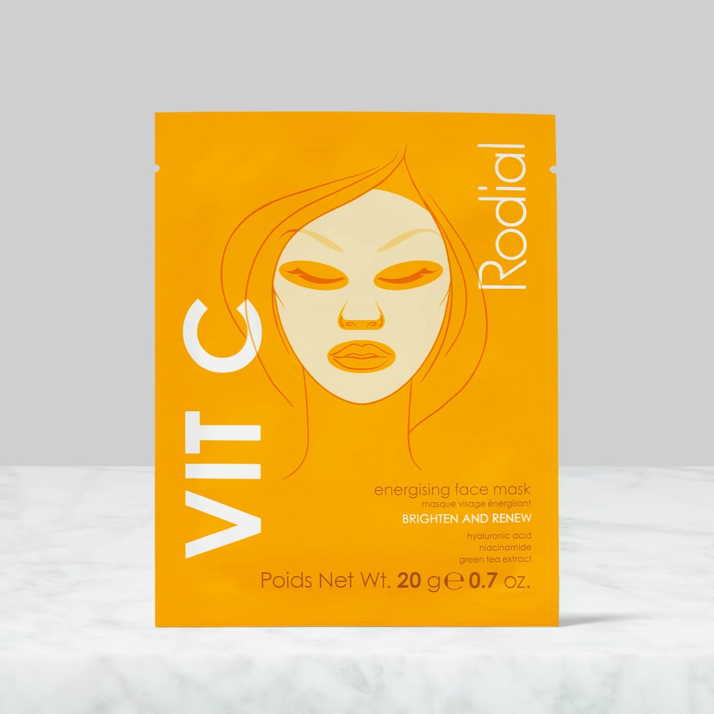 Rodial VIT C ENERGISING SHEET MASK - INDIVIDUAL SACHET