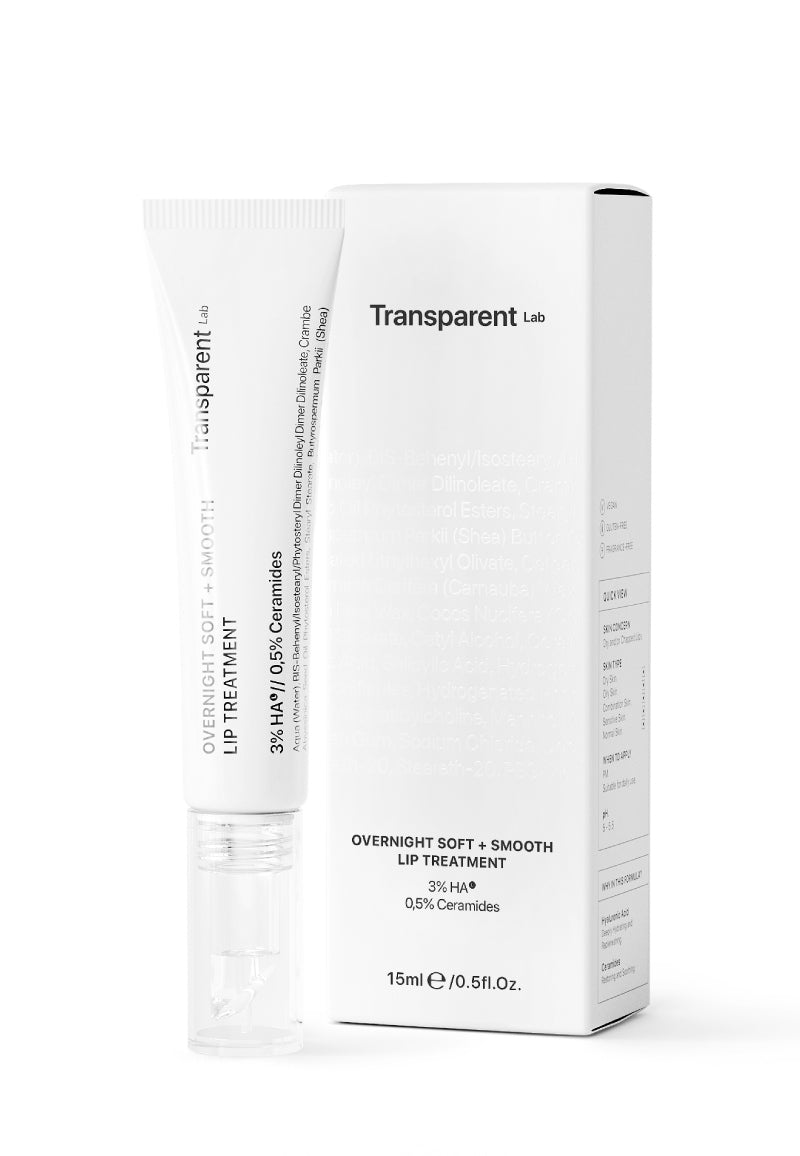 Transparent Lab Overnight Soft + Smooth Lip Treatment