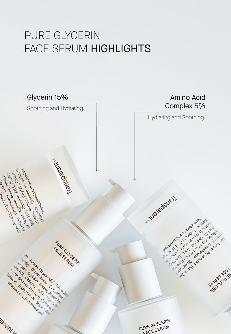 Transparent Lab Pure Glycerin Face Serum