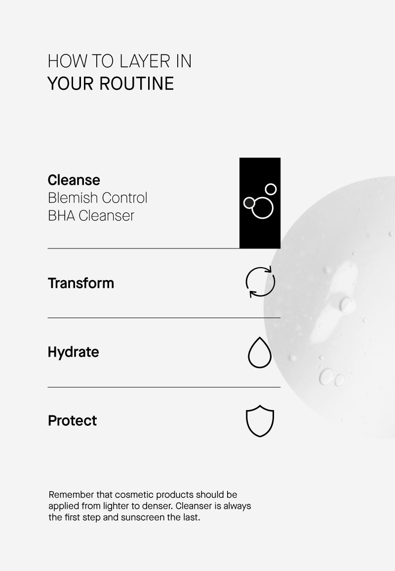 Transparent Lab Blemish Control BHA Cleanser PH 3.5