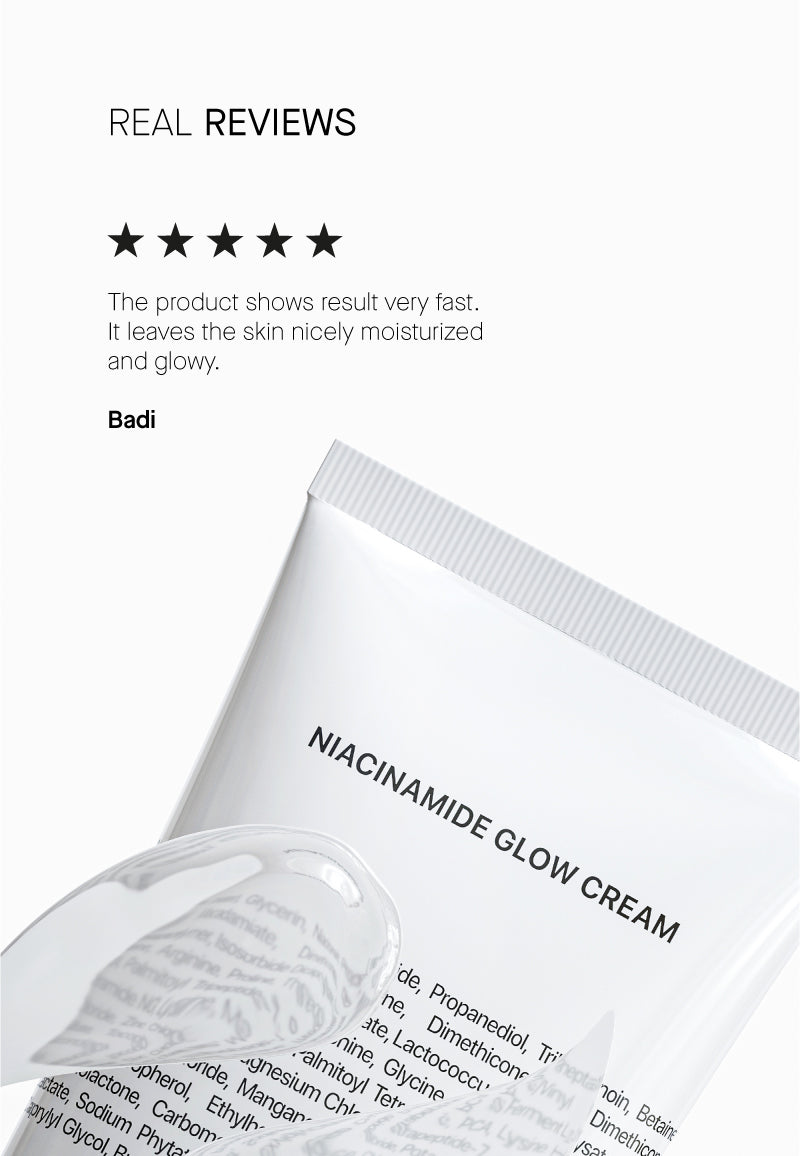 Transparent Labs- Niacinamide Glow Cream