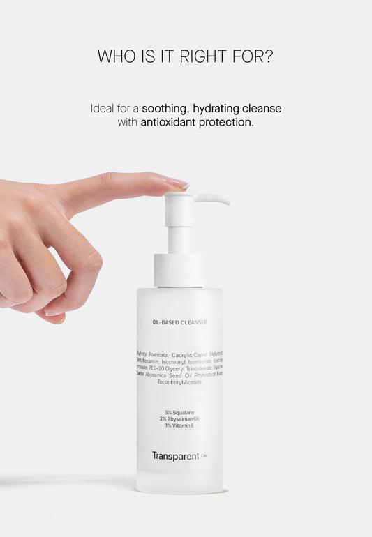 Transparent Lab Oil Based Cleanser