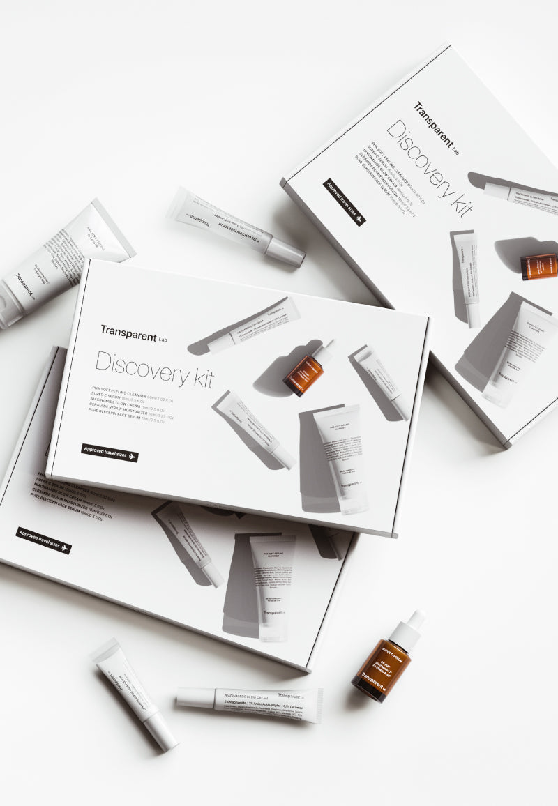 Transparent Lab Travel-size Discovery Set