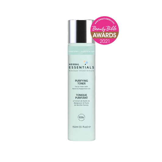 Herbal Essentials Purifying Toner with Neem Extract & Peppermint Oil