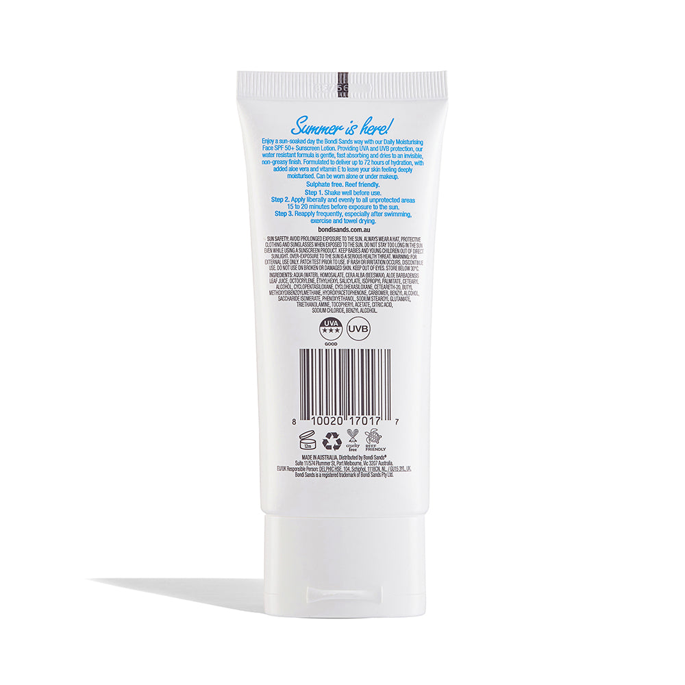 Bondi Sands -SPF 50+ Fragrance Free Face Sunscreen Lotion