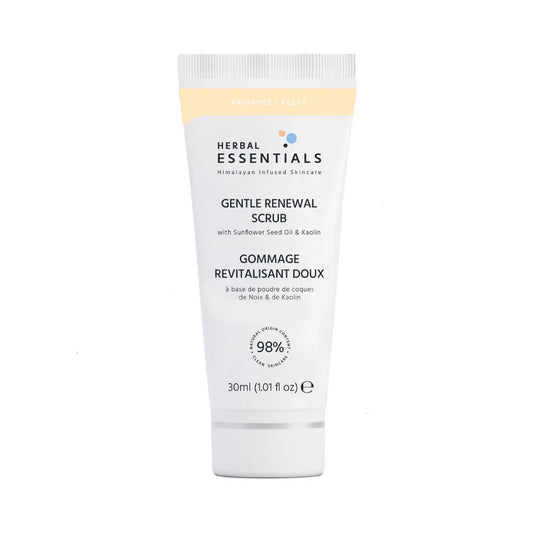 Herbal Essentials Gentle Renewal Scrub with Sunflower Seed Oil & Kaolin