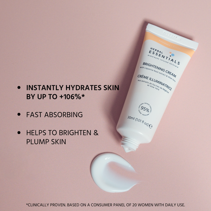 Herbal Essentials Brightening Cream with Liquorice Root Extract & Aloe Vera