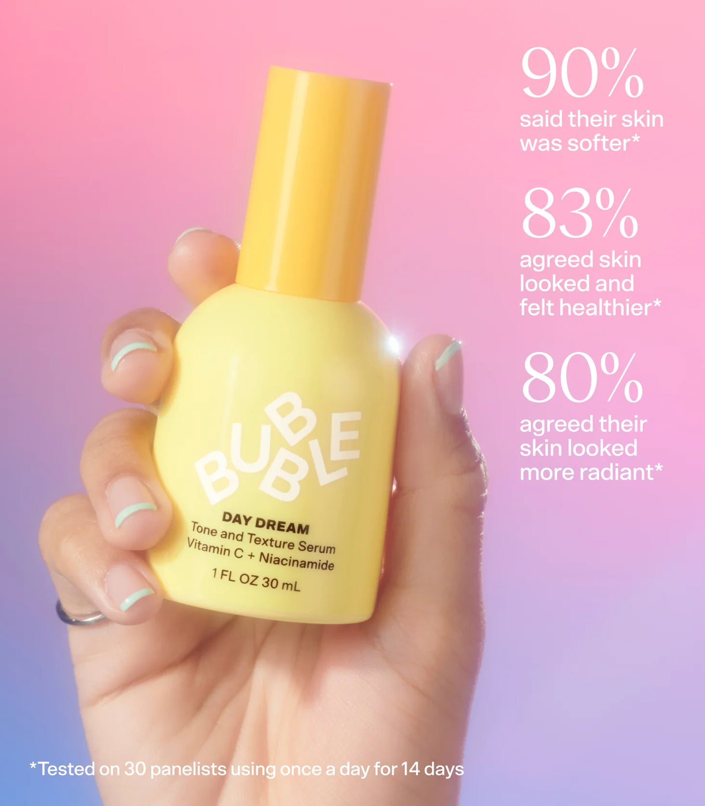 Bubble Skincare Tone and Texture Serum Vit C + Niacinamide