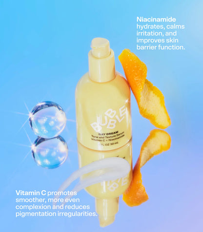 Bubble Skincare Tone and Texture Serum Vit C + Niacinamide