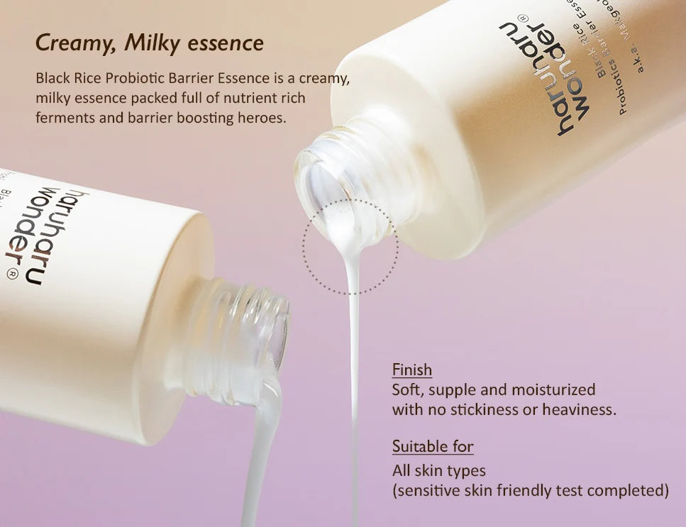 Haruharu Wonder – Black Rice Probiotics Barrier Essence (120ml)