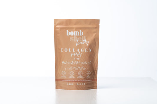 Bombshell Collagen BEAUTY - BOVINE COLLAGEN, HYALURONIC ACID, VITAMIN C, & BIOTIN
