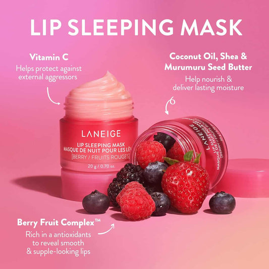 LANEIGE LIP SLEEPING MASK EX [BERRY] 20G