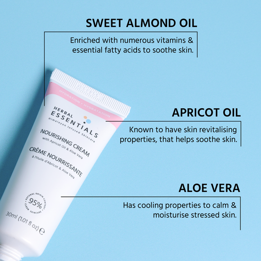 Herbal Essentials Nourishing Cream with Apricot Oil & Aloe Vera