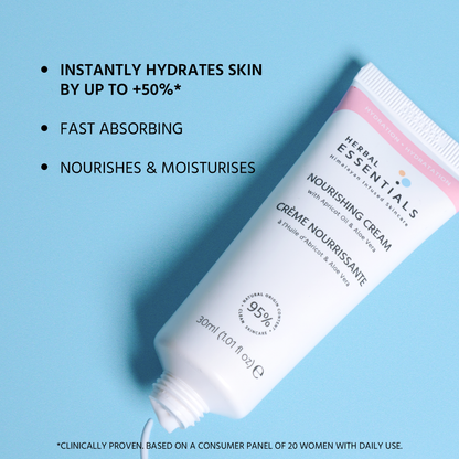 Herbal Essentials Nourishing Cream with Apricot Oil & Aloe Vera