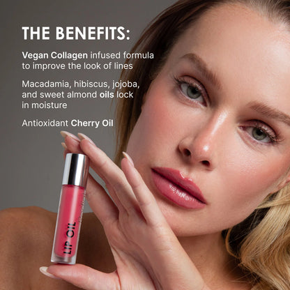 Rodial PLUMPING COLLAGEN LIP OIL - SUGAR CORAL