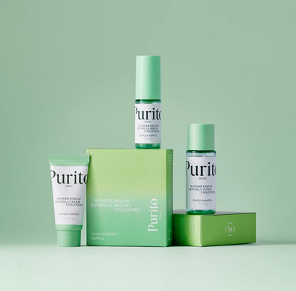 Purito Seoul Wonder Releaf Centella Mini Kit Unscented (60ml)