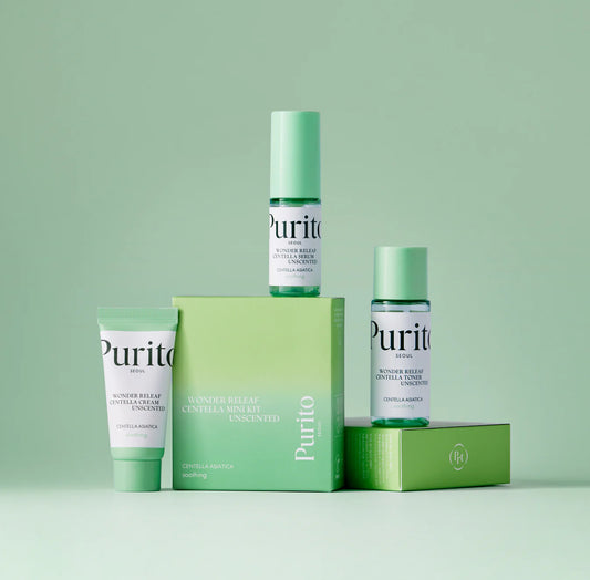 Purito Seoul Wonder Releaf Centella Mini Kit Unscented (60ml)