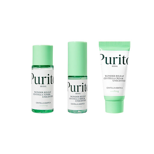 Purito Seoul Wonder Releaf Centella Mini Kit Unscented (60ml)