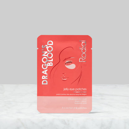 RODIAL -DRAGON'S BLOOD JELLY EYE MASK PATCHES INDIVIDUAL SACHET