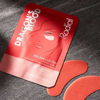 RODIAL -DRAGON'S BLOOD JELLY EYE MASK PATCHES INDIVIDUAL SACHET