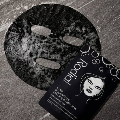 Rodial SNAKE OXYGENATING & CLEANSING BUBBLE SHEET MASK - INDIVIDUAL SACHET