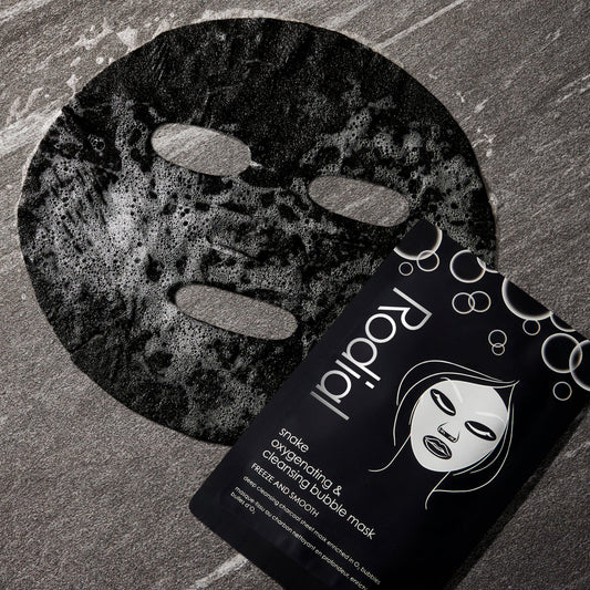 Rodial SNAKE OXYGENATING & CLEANSING BUBBLE SHEET MASK - INDIVIDUAL SACHET