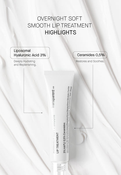 Transparent Lab Overnight Soft + Smooth Lip Treatment