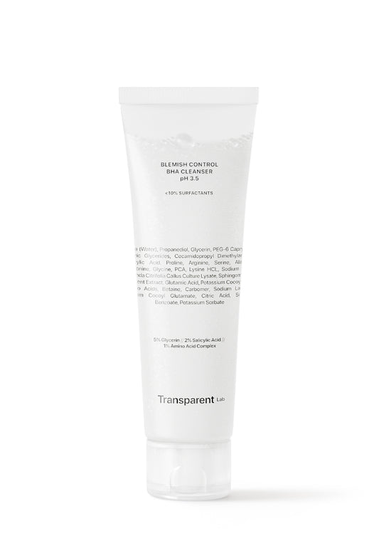 Transparent Lab Blemish Control BHA Cleanser PH 3.5
