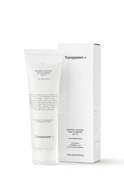 Transparent Lab Blemish Control BHA Cleanser PH 3.5