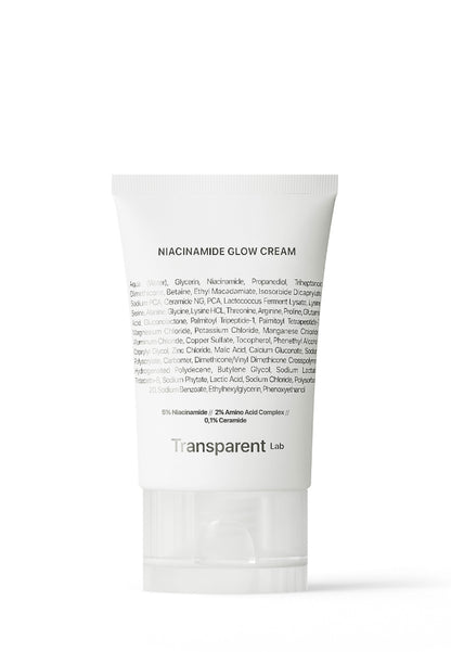 Transparent Labs- Niacinamide Glow Cream