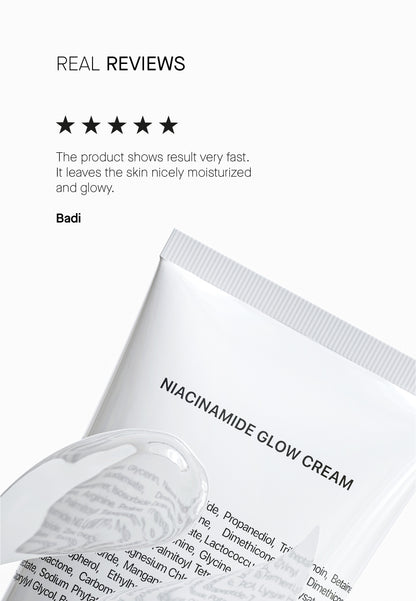 Transparent Labs- Niacinamide Glow Cream