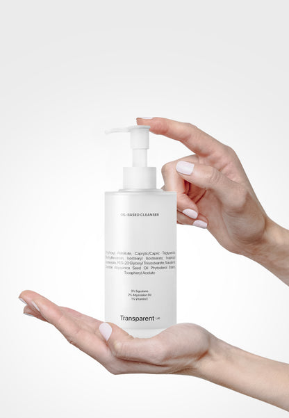 Transparent Lab Oil Based Cleanser