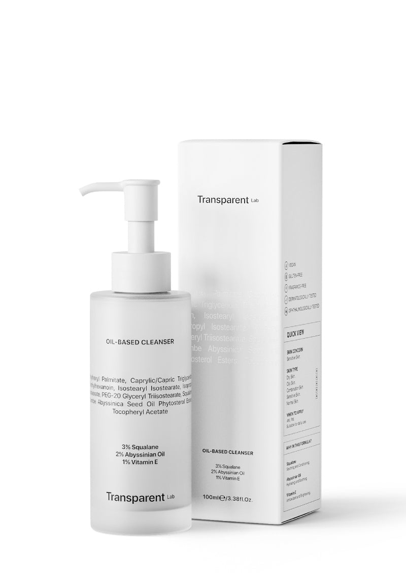Transparent Lab Oil Based Cleanser