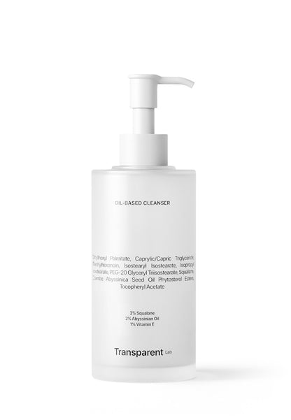 Transparent Lab Oil Based Cleanser