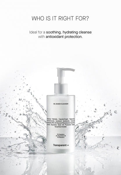 Transparent Lab Oil Based Cleanser