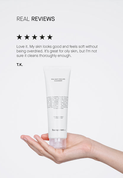 Transparent Lab PHA Soft Peeling Cleanser