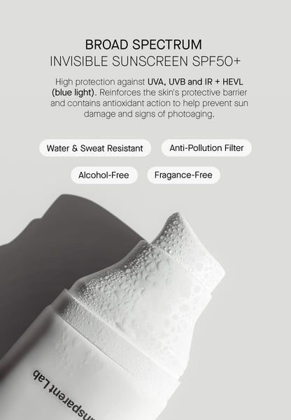 Transparent Lab Invisible Sunscreen SPF50+