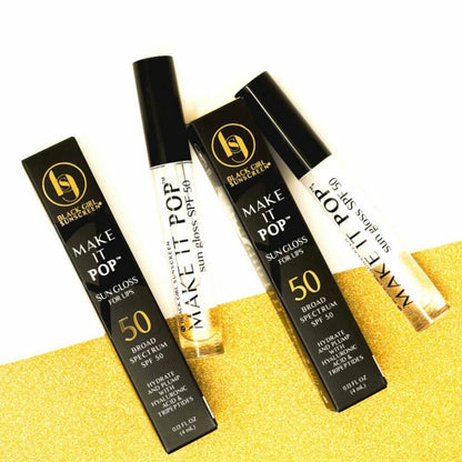 Black Girl Sunscreen Make It Pop™ Sungloss™ Lip Gloss with SPF